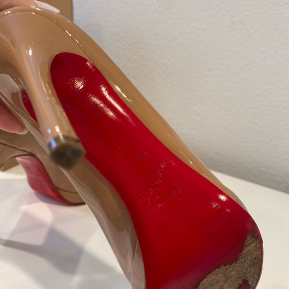 Christian Louboutin New Simple Pump 120 Patent in Calf -Size 39 - Picture 5 of 14